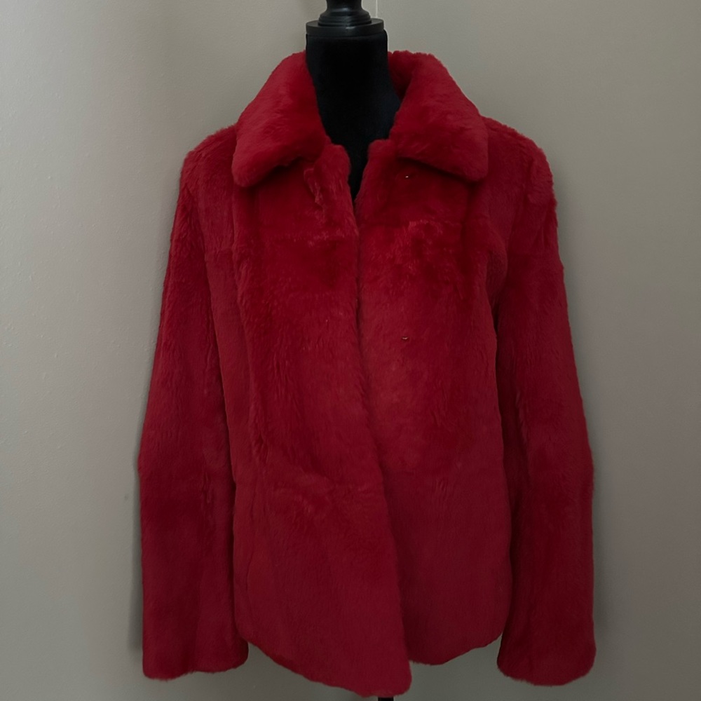 Spanish rabbit fur coat